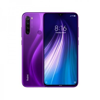 Xiaomi Redmi Note 8 (128 Gb) 128 Gb Hafıza 4 Gb Ram 6.3 İnç 48 MP Ips Lcd Ekran Android Akıllı Cep Telefonu Mor