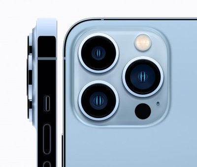 Apple iPhone 13 Pro Max 256 Gb Hafıza 6 Gb Ram 6.7 İnç 12 MP Çift Hatlı Oled Ekran Ios Akıllı Cep Telefonu Mavi