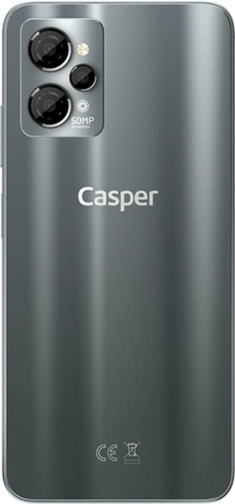 Casper Via X30 Plus 256 Gb Hafıza 8 Gb Ram 6.5 İnç 50 MP Ips Lcd Ekran Android Akıllı Cep Telefonu Antrasit