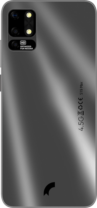 Reeder S19 Max 64 Gb Hafıza 4 Gb Ram 6.51 İnç 13 MP Ips Lcd Ekran Android Akıllı Cep Telefonu Siyah