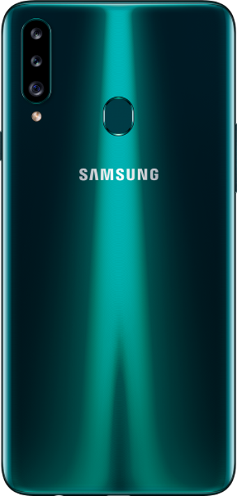 Samsung Galaxy A20S 32 Gb Hafıza 3 Gb Ram 6.5 İnç 13 MP Pls Ekran Android Akıllı Cep Telefonu Yeşil
