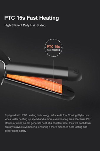 İnFace ZH-07F 40 mm Seramik İyonlu Saç Maşası