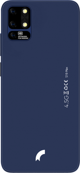 Reeder S19 Max 64 Gb Hafıza 4 Gb Ram 6.51 İnç 13 MP Ips Lcd Ekran Android Akıllı Cep Telefonu Lacivert