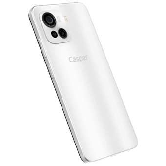 Casper Via F30 128 Gb Hafıza 4 Gb Ram 6.5 İnç 50 MP Ips Lcd Ekran Android Akıllı Cep Telefonu Beyaz