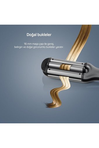 Arzum AR 5079 16 mm Seramik Wag Saç Maşası