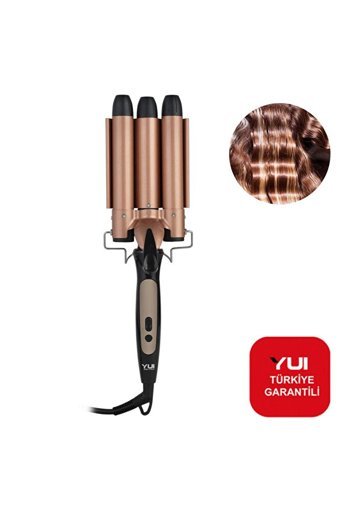 Yui KB 53 32 mm Seramik İyonlu Wag Saç Maşası Turuncu