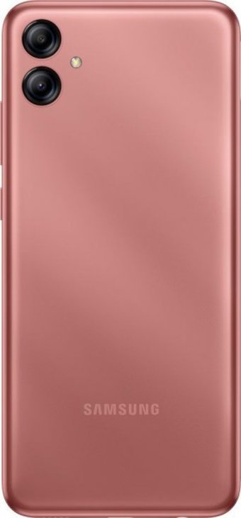 Samsung Galaxy A04E 128 Gb Hafıza 4 Gb Ram 6.5 İnç 13 MP Pls Ekran Android Akıllı Cep Telefonu Bakır