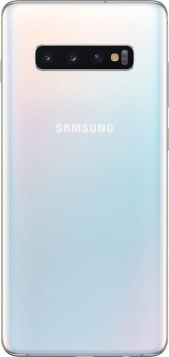 Samsung Galaxy S10+ Plus 128 Gb Hafıza 8 Gb Ram 6.4 İnç 12 MP Çift Hatlı Dynamic Amoled Ekran Android Akıllı Cep Telefonu Beyaz