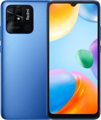 Xiaomi 10C 128 Gb Hafıza 4 Gb Ram 6.71 İnç 50 MP Ips Lcd Ekran Android Akıllı Cep Telefonu Mavi