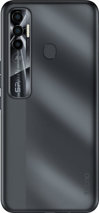 Tecno Spark 7 Pro (Kf8) 128 Gb Hafıza 4 Gb Ram 6.6 İnç 48 MP Ips Lcd Ekran Android Akıllı Cep Telefonu Siyah