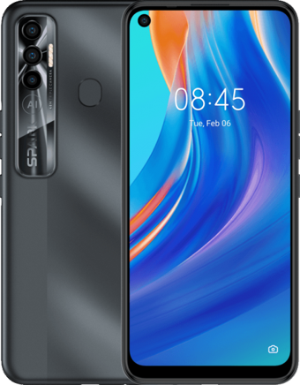 Tecno Spark 7 Pro (Kf8) 128 Gb Hafıza 4 Gb Ram 6.6 İnç 48 MP Ips Lcd Ekran Android Akıllı Cep Telefonu Siyah