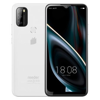 Reeder P13 128 Gb Hafıza 4 Gb Ram 6.5 İnç 13 MP Ips Lcd Ekran Android Akıllı Cep Telefonu Beyaz