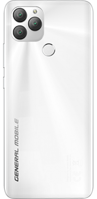 General Mobile Gm 22 Plus 128 Gb Hafıza 4 Gb Ram 6.78 İnç 48 MP Ips Lcd Ekran Android Akıllı Cep Telefonu Beyaz