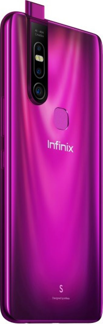 Infinix S5 Pro 128 Gb Hafıza 6 Gb Ram 6.53 İnç 48 MP Ips Lcd Ekran Android Akıllı Cep Telefonu Mor