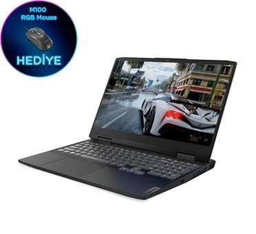 Lenovo İdeapad Gaming 3 15ARH7 G82S900TWTX25 Harici GeForce RTX 3060 Intel Core i7 64 GB Ram DDR4 512 GB SSD 15.6 inç Full HD Windows 11 Pro Gaming Notebook Laptop