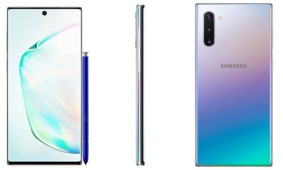 Samsung Galaxy Note 10 256 Gb Hafıza 8 Gb Ram 6.3 İnç 12 MP Kalemli Çift Hatlı Dynamic Amoled Ekran Android Akıllı Cep Telefonu Gri