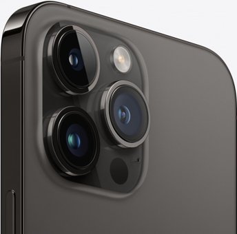 Apple iPhone 14 Pro Max 1 Tb Hafıza 6 Gb Ram 6.7 İnç 48 MP Çift Hatlı Oled Ekran Ios Akıllı Cep Telefonu Siyah