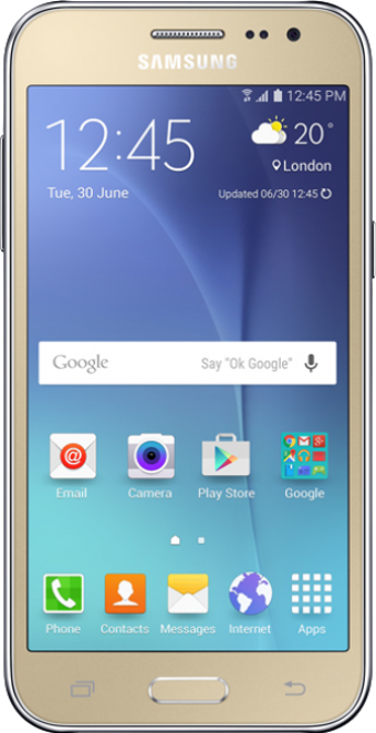 Samsung Galaxy J2 8 Gb Hafıza 1 Gb Ram 4.7 İnç 8 MP Super Amoled Ekran Android Akıllı Cep Telefonu Siyah