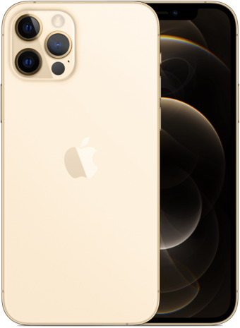 Apple iPhone 12 Pro Max 256 Gb Hafıza 6 Gb Ram 6.7 İnç 12 MP Çift Hatlı Oled Ekran Ios Akıllı Cep Telefonu Altın