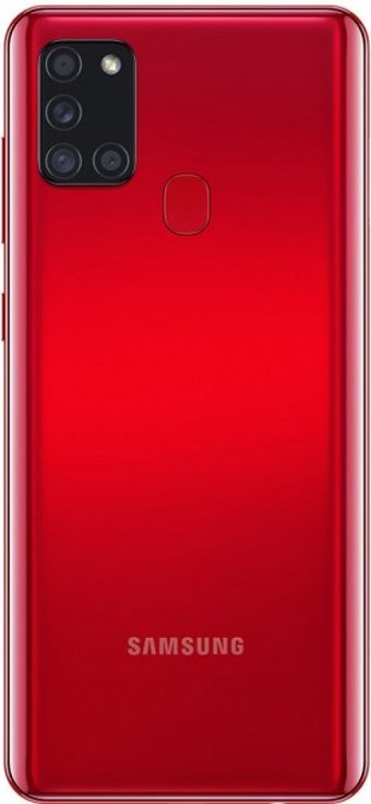 Samsung Galaxy A21S 64 Gb Hafıza 4 Gb Ram 6.5 İnç 48 MP Pls Ekran Android Akıllı Cep Telefonu Kırmızı