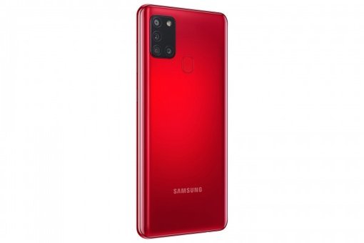 Samsung Galaxy A21S 64 Gb Hafıza 4 Gb Ram 6.5 İnç 48 MP Pls Ekran Android Akıllı Cep Telefonu Kırmızı