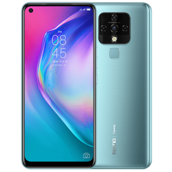 Tecno Camon 16 128 Gb Hafıza 6 Gb Ram 6.8 İnç 48 MP Ips Lcd Ekran Android Akıllı Cep Telefonu Mavi