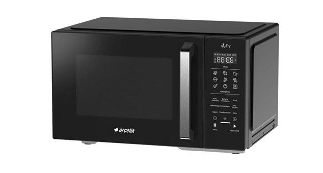 Arçelik MD 260 AF DB Siyah 27 lt Izgaralı Solo Mikrodalga Fırın