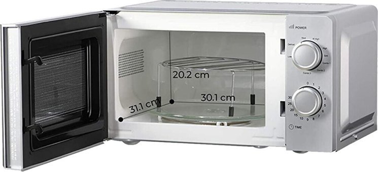 Kumtel HM 04 Gri 20 lt Izgaralı Solo Mikrodalga Fırın