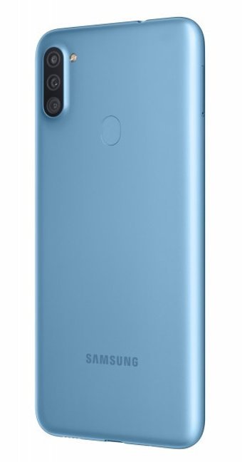 Samsung Galaxy A11 32 Gb Hafıza 2 Gb Ram 6.4 İnç 13 MP Pls Ekran Android Akıllı Cep Telefonu Mavi