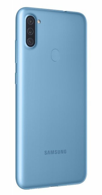 Samsung Galaxy A11 32 Gb Hafıza 2 Gb Ram 6.4 İnç 13 MP Pls Ekran Android Akıllı Cep Telefonu Mavi