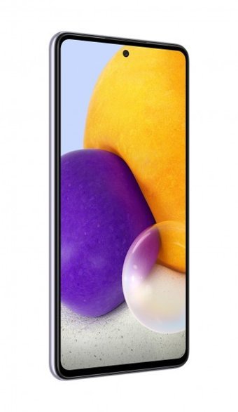 Samsung Galaxy A72 128 Gb Hafıza 8 Gb Ram 6.7 İnç 64 MP Çift Hatlı Super Amoled Ekran Android Akıllı Cep Telefonu Beyaz