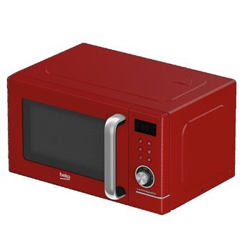 Beko BMD 220 K Retro Kırmızı 21 lt Solo Mikrodalga Fırın
