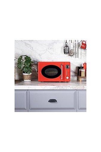 Vestel MD 20 YD Retro Kırmızı 20 lt Yok Solo Mikrodalga Fırın