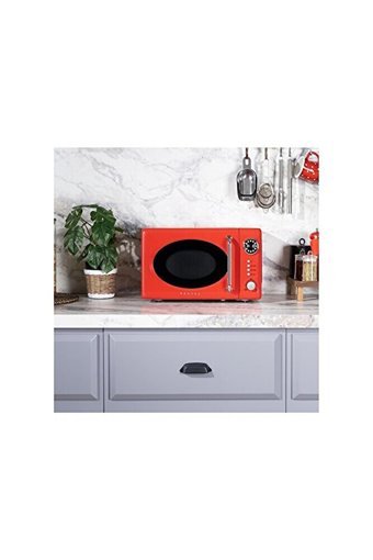 Vestel MD 20 YD Retro Kırmızı 20 lt Yok Solo Mikrodalga Fırın