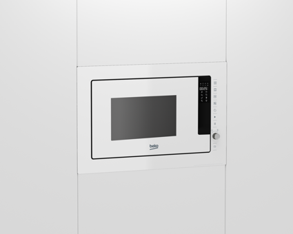 Beko 2520 B Beyond Beyaz 25 lt Izgaralı Ankastre Mikrodalga Fırın