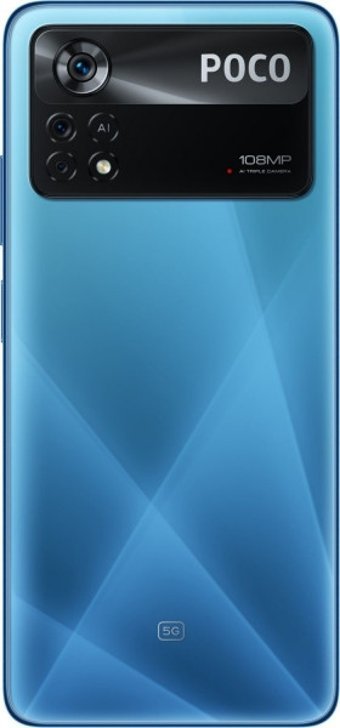 Poco X4 Pro 128 Gb Hafıza 6 Gb Ram 6.67 İnç 108 MP Çift Hatlı Amoled Ekran Android Akıllı Cep Telefonu Mavi
