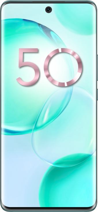 Honor 50 128 Gb Hafıza 8 Gb Ram 6.57 İnç 108 MP Çift Hatlı Oled Ekran Android Akıllı Cep Telefonu Gümüş
