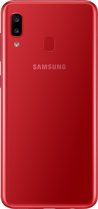 Samsung Galaxy A20 32 Gb Hafıza 3 Gb Ram 6.4 İnç 13 MP Super Amoled Ekran Android Akıllı Cep Telefonu Kırmızı