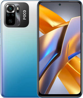 Poco M5S 128 Gb Hafıza 6 Gb Ram 6.43 İnç 64 MP Çift Hatlı Amoled Ekran Android Akıllı Cep Telefonu Mavi