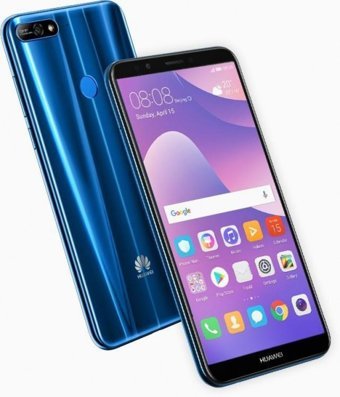 Huawei Y7 16 Gb Hafıza 2 Gb Ram 5.99 İnç 12 MP Ips Lcd Ekran Android Akıllı Cep Telefonu Mavi