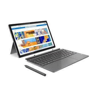 Lenovo IdeaPad Duet 5 12IAU7 82TQ005GTX Harici Intel Iris Xe Graphics Intel Core i5 16 GB Ram LPDDR4x 512 GB SSD 12.4 inç Full HD FreeDos 2'si 1 Arada Laptop