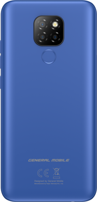 General Mobile Gm 20 64 Gb Hafıza 4 Gb Ram 6.09 İnç 13 MP Ips Lcd Ekran Android Akıllı Cep Telefonu Siyah