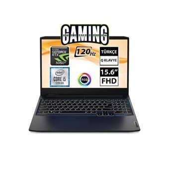 Lenovo IdeaPad Gaming 3 82K101FQTX06 Harici GeForce RTX 3050 Ti Intel Core i5 16 GB Ram DDR4 1 TB SSD 15.6 inç Full HD FreeDos Gaming Notebook Laptop