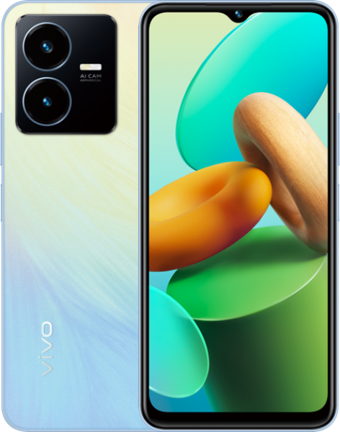 Vivo Y22S (4 Gb / 64 Gb) 64 Gb Hafıza 4 Gb Ram 6.55 İnç 50 MP Ips Lcd Ekran Android Akıllı Cep Telefonu Mavi