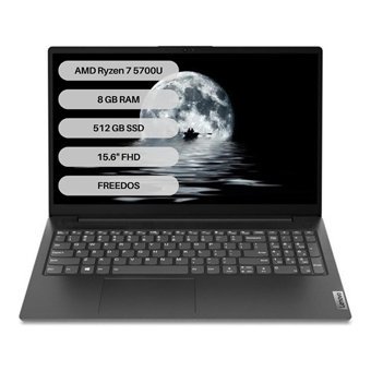 Lenovo V15 G2 Alc 82KD0044TX BT69 Dahili Paylaşımlı AMD Ryzen 7 40 GB Ram DDR4 512 GB SSD 15.6 inç Full HD Windows 10 Pro Laptop