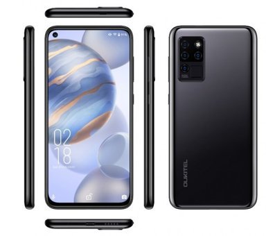 Oukitel C21 64 Gb Hafıza 4 Gb Ram 6.4 İnç 16 MP Ips Lcd Ekran Android Akıllı Cep Telefonu Siyah