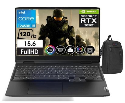 Lenovo İdeapad Gaming 3 15ARH7 G82S9013VTX16 Harici GeForce RTX 3050 Ti Intel Core i5 64 GB Ram DDR4 512 GB SSD 15.6 inç Full HD Windows 11 Home Gaming Notebook Laptop