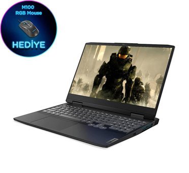 Lenovo İdeapad Gaming 3 15ARH7 G82S9013VTX16 Harici GeForce RTX 3050 Ti Intel Core i5 64 GB Ram DDR4 512 GB SSD 15.6 inç Full HD Windows 11 Home Gaming Notebook Laptop