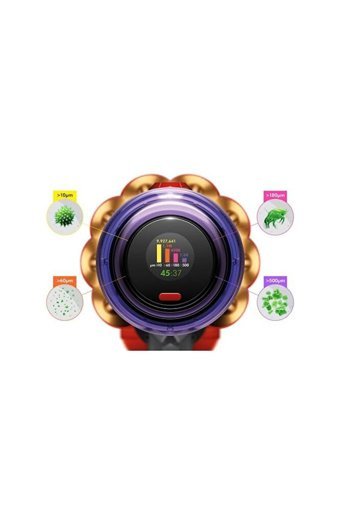 Dyson V12 545 W Şarjlı Dikey Süpürge Turuncu