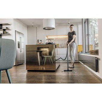 Karcher KWD 1 Hepa Filtreli 1000 W Kablolu Dikey Süpürge Siyah
